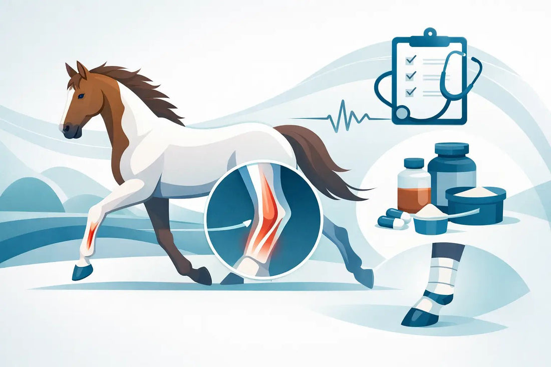 Sehnen beim Pferd unterstützen mit System - ahipos-horses
