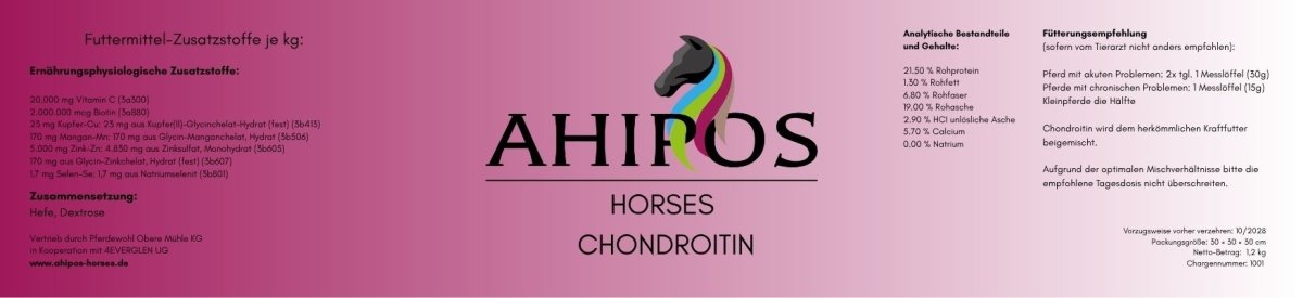 Chondroitin Plus - ahipos-horses